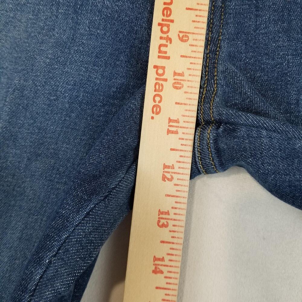 SPANX Jeans Womens Medium Blue EveryWear Flare Pull On High Rise Stretch 21164R - Picture 11 of 13